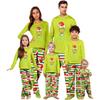 Parent-child Christmas Print Home Suit Long-sleeved Top And Pants