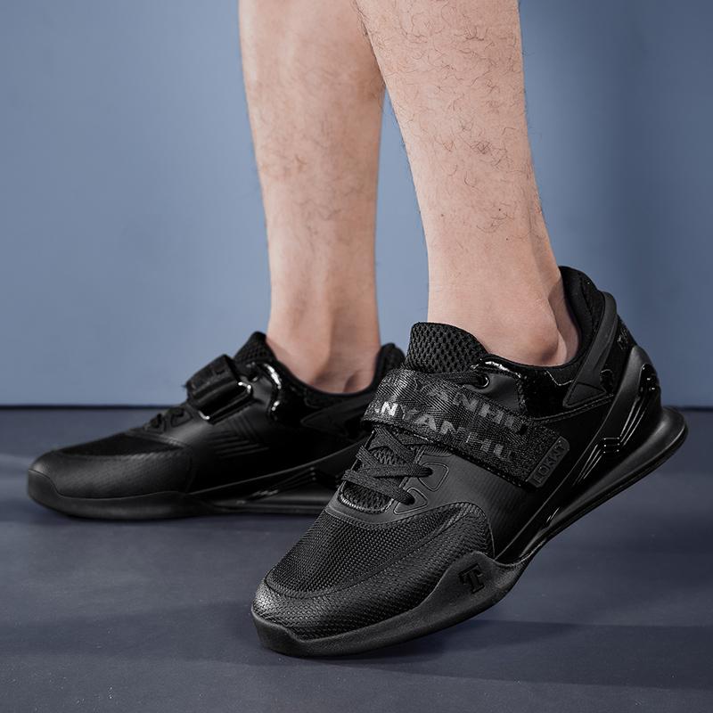 Professional Squat Shoes Men's Shoes Indoor Fitness Hard Pull Shoes Comprehensive Training Strength Weightlifting