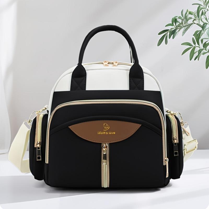 Многофункциональная сумка для родителей большой вместимости - Легкий винтажный рюкзак, Стильная дорожная наплечная сумка с 4 вариантами цвета, Идеальный праздничный подарок