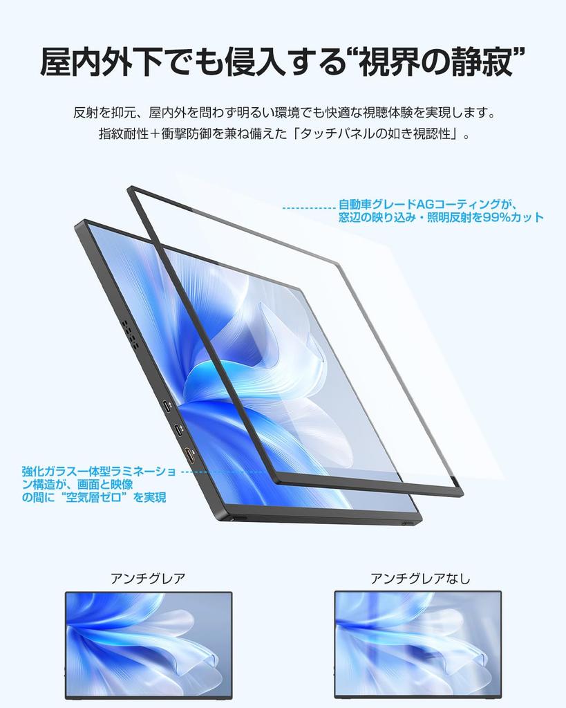 EVICIV Mobile 1200Nits AG Matte IPS 3840x2400 Golden VESA HDR Mini Compatible with XBOX and More Monitor, 16-inch, 4K, Ultra-High Brightness, Panel,