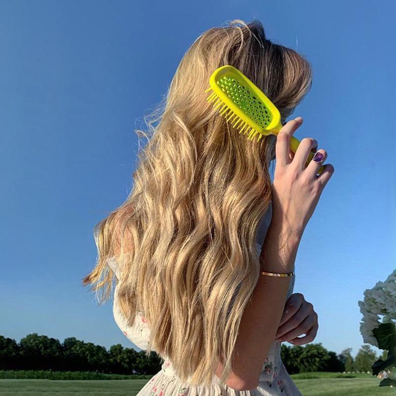 1 шт. расческа на воздушной подушке с широкими зубцами Pro салонный уход за волосами инструмент для укладки анти-запутывание антистатическая расческа для волос расческа парикмахерские инструменты