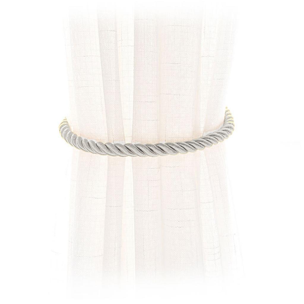 2Pcs Ropes Tie Backs For Window Curtain Cord Buckle Tiebacks Tie Backs