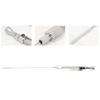 Engine Oil Dipstick, Driver Side Metal Dipstick Tube Fit for SBC Chevy 283 305 307 327 350 383 400 1955-1979 Silver
