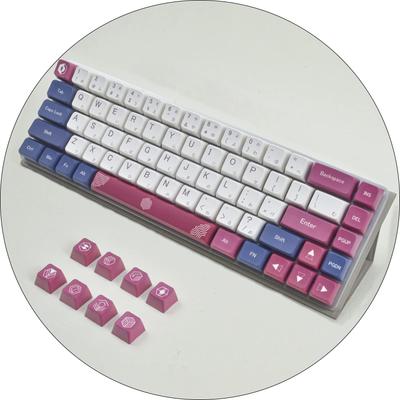 Японская клавиатура из профиля PBT MDA, механическая клавиатура, оптическая клавиатура для переключателей MX, колпачки клавиш, колпачки клавиш и т. д. (Геометрия С)
