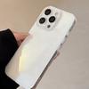 Персонализированный однотонный яркий IMD белый Подходит для чехла для мобильного телефона Apple 16 17pro Max Жесткий Iphone1311