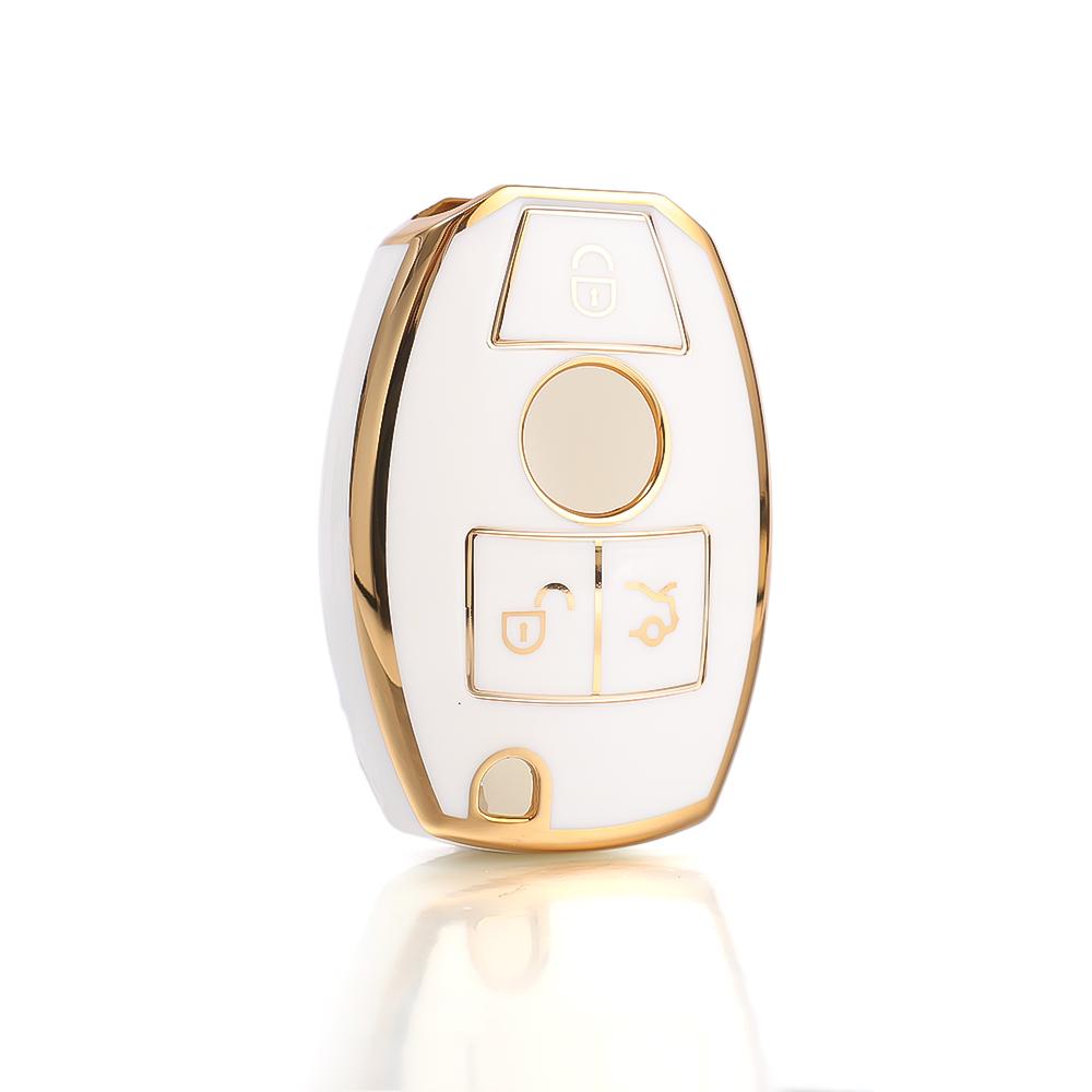 Car Remote Key Case for Mercedes-Benz GLA Mercedes-Benz GLK-Class Mercedes-Benz V-Class Mercedes-Benz Vito Keychain Accessories