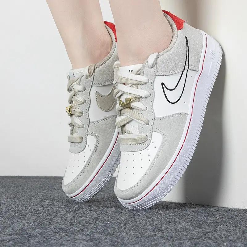 Кроссовки Air Force 1 LV8 S50 GS 'Light Stone University Red' DB1561-100