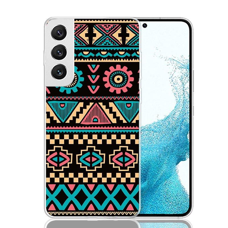 Чехол для телефона с африканским узором для Samsung Galaxy S26 S25 Edge S24 S23 FE S22 Ultra S21 Plus S20 + Fundas Cover Coque G