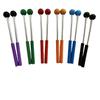 Ethereal Drumsticks: Metal Handle Marimba Mallets - Red Brick Tone for Orff Percussion