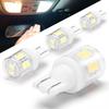 Ziomitus 4 шт. T10 LED Белый DC 12-24V Лампа габаритного света, Лампа салона, Багажное отделение, Подсветка номера