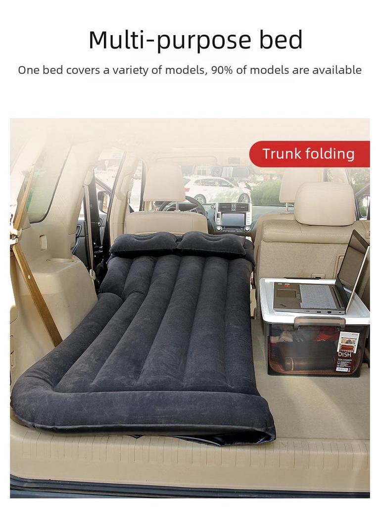 Inflatable SUV Car Bed for Camping and Travel