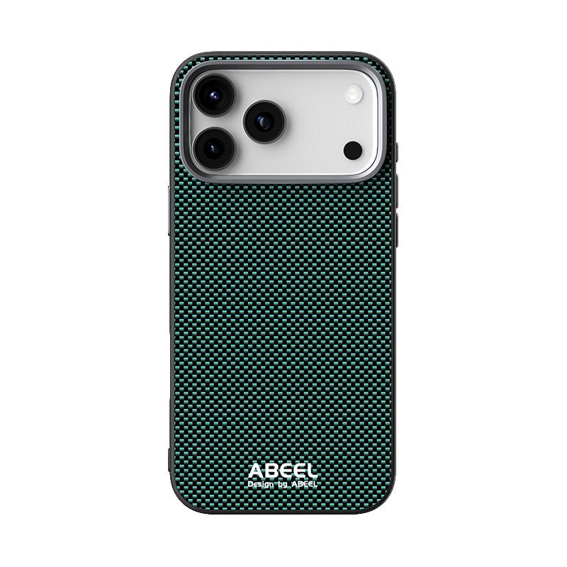Деловой Текстурный Тонкий Чехол из Келара и Углеродного Волокна Для IPhone 17 Pro Max Air 16 15 14 13 Plus Беспроводная Зарядка Ударопрочный Жесткий Чехол