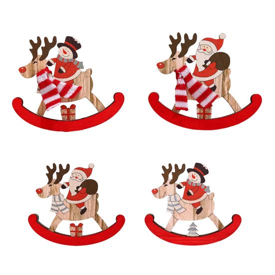 Отличные рождественские игрушки, привлекательный шикарный подарок