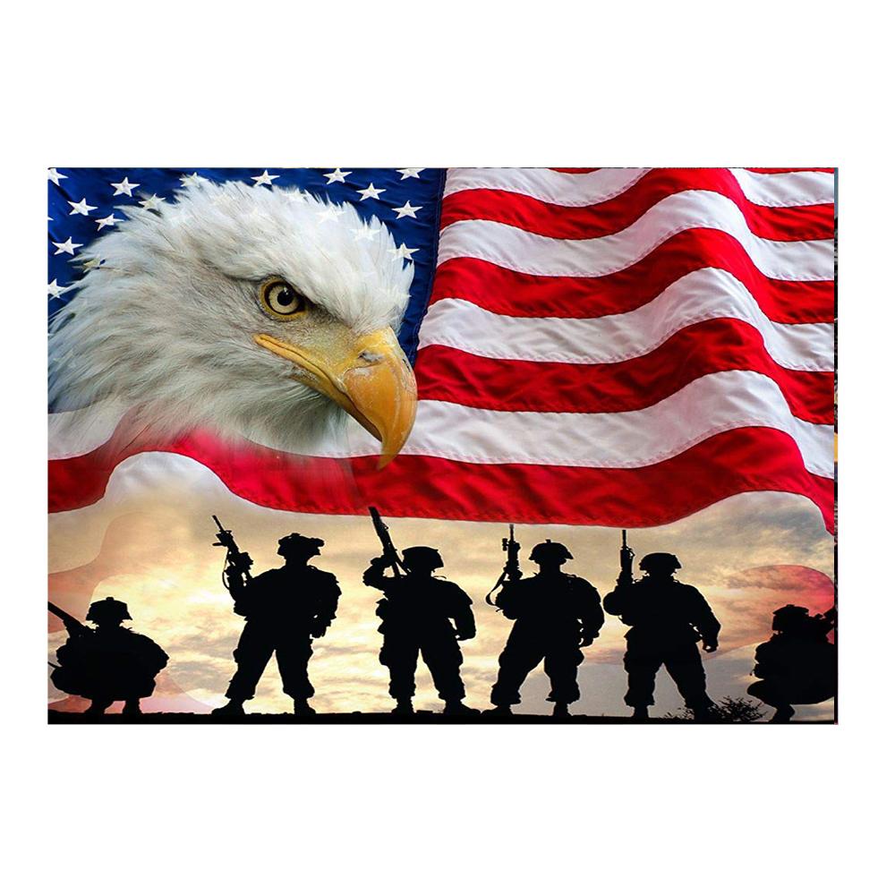 5D алмазная живопись пейзаж животное картина круглый комплект ювелирных изделий для вышивания замок полная мозаика дизайн ремесла домашний декор подарок