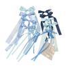 Декоративный бант для свадебного украшения 25x9 см Шелковый бант для гостиной, спальни, детского дня рождения, праздничного празднования