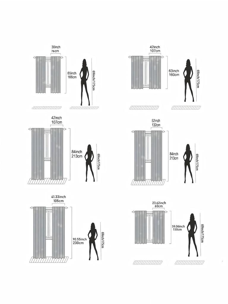 2 Pieces Christmas Window Curtain/set Santa And Tree Print Decorations for Home Room Decoration Christmas Thematic