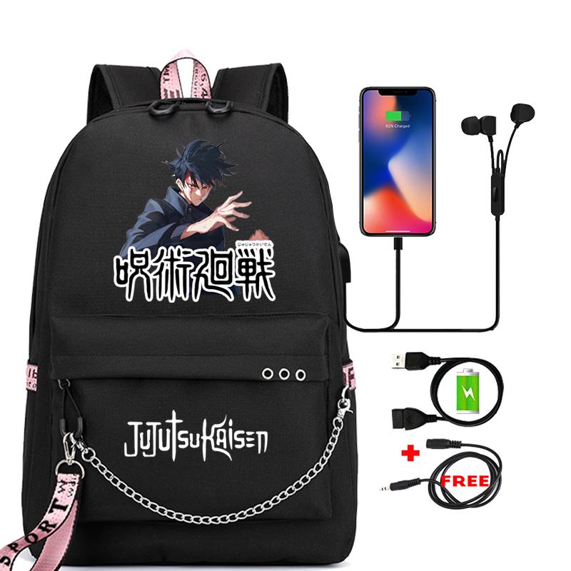 Anime Backpack Children Teenager Cartoon Bagpack Waterproof Students Boys Girls Schoolbag School Bag Mochilas