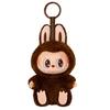 Labubu The Monsters Heartbeat Macaron Enamel Face Pvc Figurine Tabletop Ornament Kawaii Doll Kid Birthday Gift Plush Pendant Keychain
