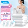 Xinqin Disposable Bath Towels, Compressed Bath Towels, Portable Bath Towels, Thickened Travel Towels, Pack of 3, 70*140cm
