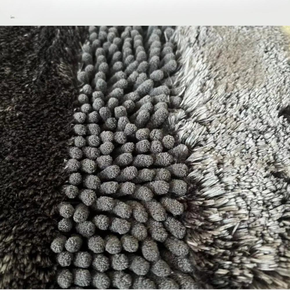 Коврик для ванной из жемчужной пряжи с эффектом памяти, нескользящие коврики для ванной, коврик для ванной, коврик для двери в душевую кабину с эффектом памяти, 3D-подложка