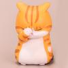 Cartoon Cute Cat Ornaments Kitten's Paw Covering Face Action Miniature Figurines Home Office Desk Decoration AVE