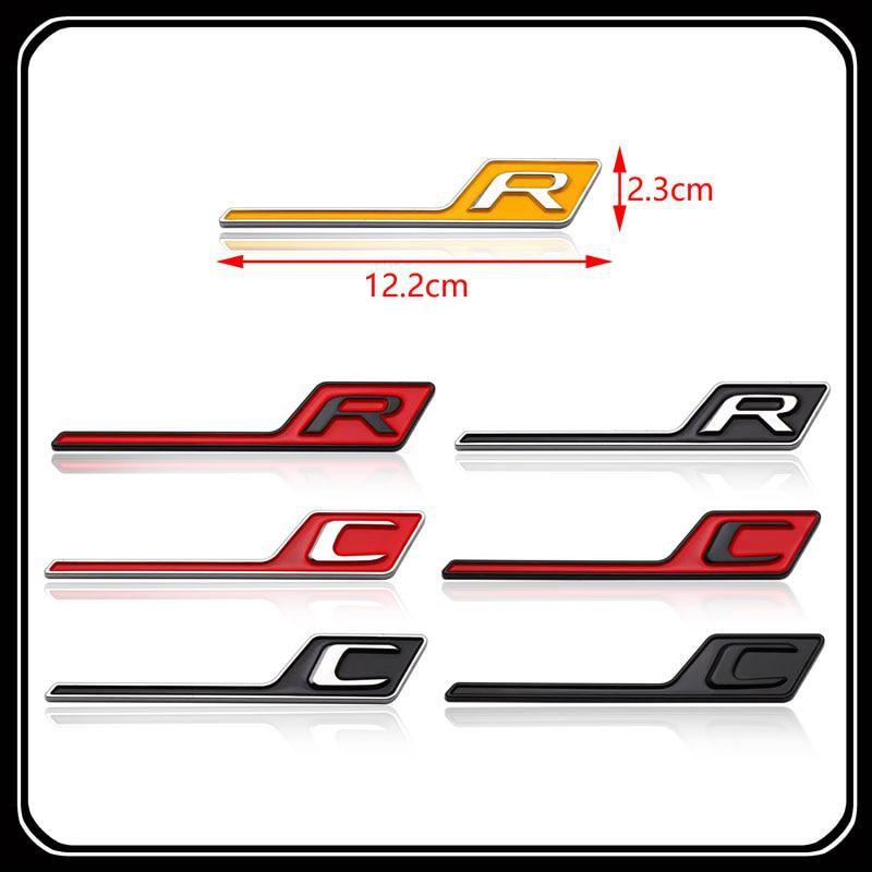 Высококачественная наклейка с логотипом автомобиля ABS, эмблема на кузове, значок, наклейка на хвост, автозапчасти для B/en/z RC Class GLC