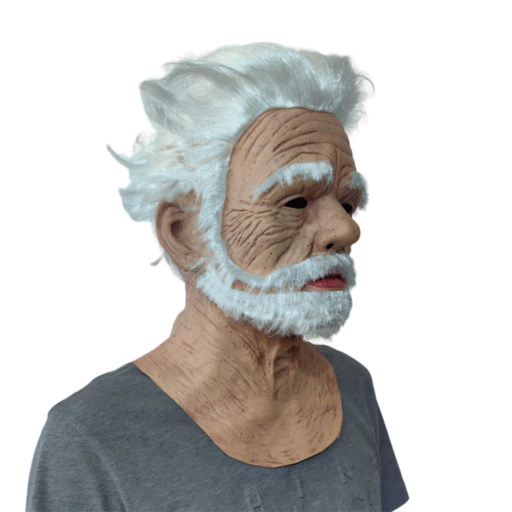 Another MeThe Elder Halloween Holiday Supersoft Old Man Adult Mask