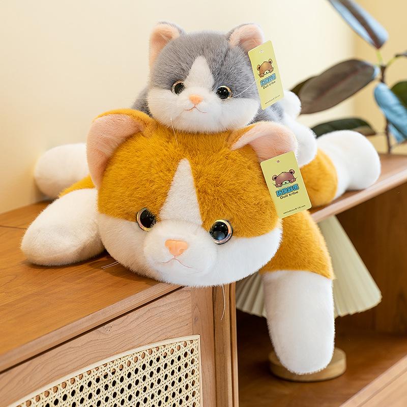 Милая кукла-кошка, детская подушка для сна, плюшевая игрушка для питомца, тряпичная кукла, подарок для девочки на праздник
