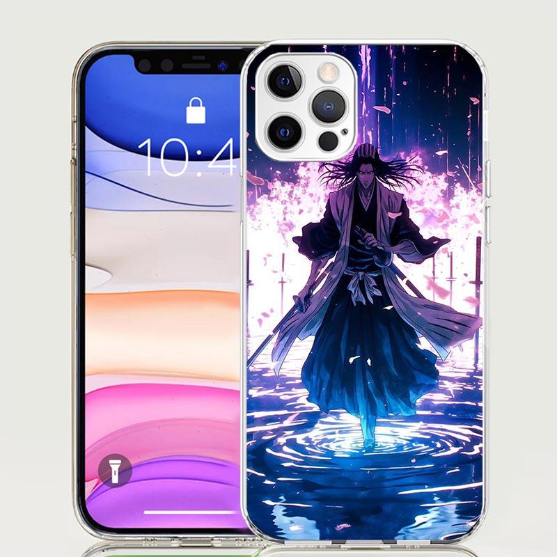 Bleach Kuchiki Byakuya Phone Case for Apple iPhone 17 Air 16 15 Plus 14 + 13 Mini 12 11 Pro Max 7 8 SE 16Max Soft Shell Cover Co