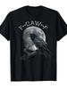 F-Caw-F Black Crow Pun Funny T-Shirt - Humorous Bird Design with ''F-Caw-F'' Text,