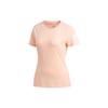 Run It Tee Soft Casual Running Round Neck Short Sleeve T-Shirt Women Tops Pink EJ8275