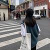 Жилет в стиле пэчворк, студенческий женский вязаный свитер без рукавов с v-образным вырезом, винтажный