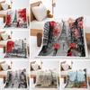 Blanket Thickened Lamb Wool Crystal Fleece Romantic Couple Blanket Four Seasons Blanket One Piece