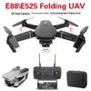 Квадрокоптер E88PRO 4K с двумя камерами, системой предотвращения столкновений, поддержанием высоты и складным пультом дистанционного управления