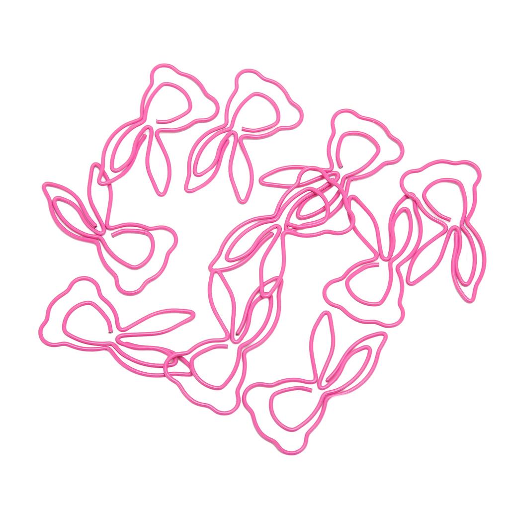 100 шт. детские скрепки в стиле кролика, прочные металлические, изысканные, широко используемые, милые скрепки для бумаги для Wo