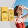 Минеральный солнцезащитный стик SPF 40 Портативный щит от солнца Нежирная легкая формула Легкое нанесение Для использования на открытом воздухе 30г 1 унция