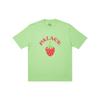 Fruity Letter Print Crew Neck Short Sleeve T-Shirt Unisex Tops Pistachio P22TS039