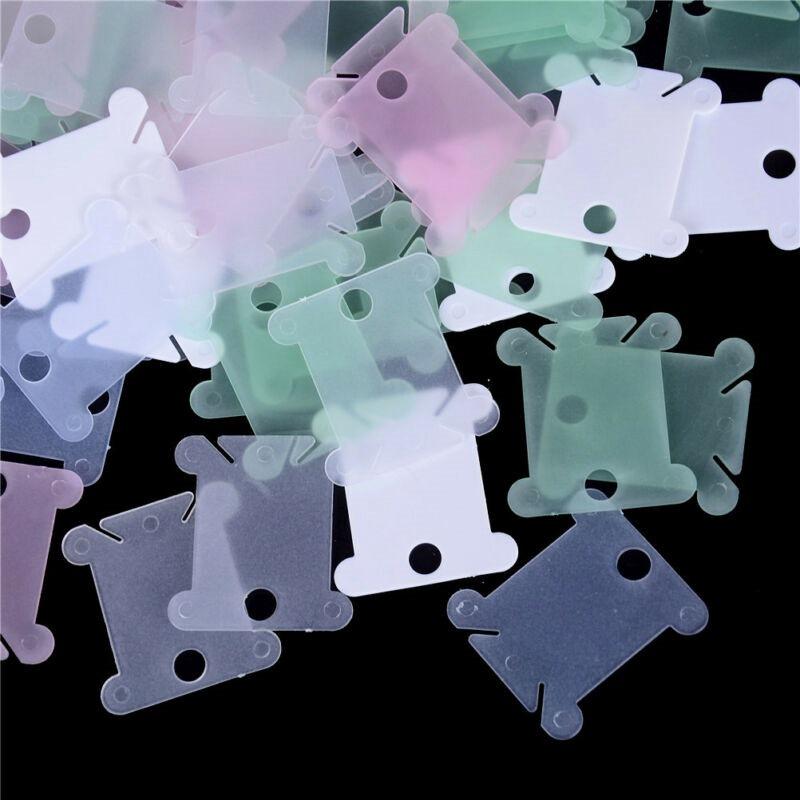 100 шт./компл., держатель для хранения ниток для вышивания, ремесло, нить «сделай сам», шпулька, крест