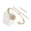Summer beach accessories, niche design hand jewelry, tree of life jewelry, high-end open bracelet, creative Valentine's Day gift