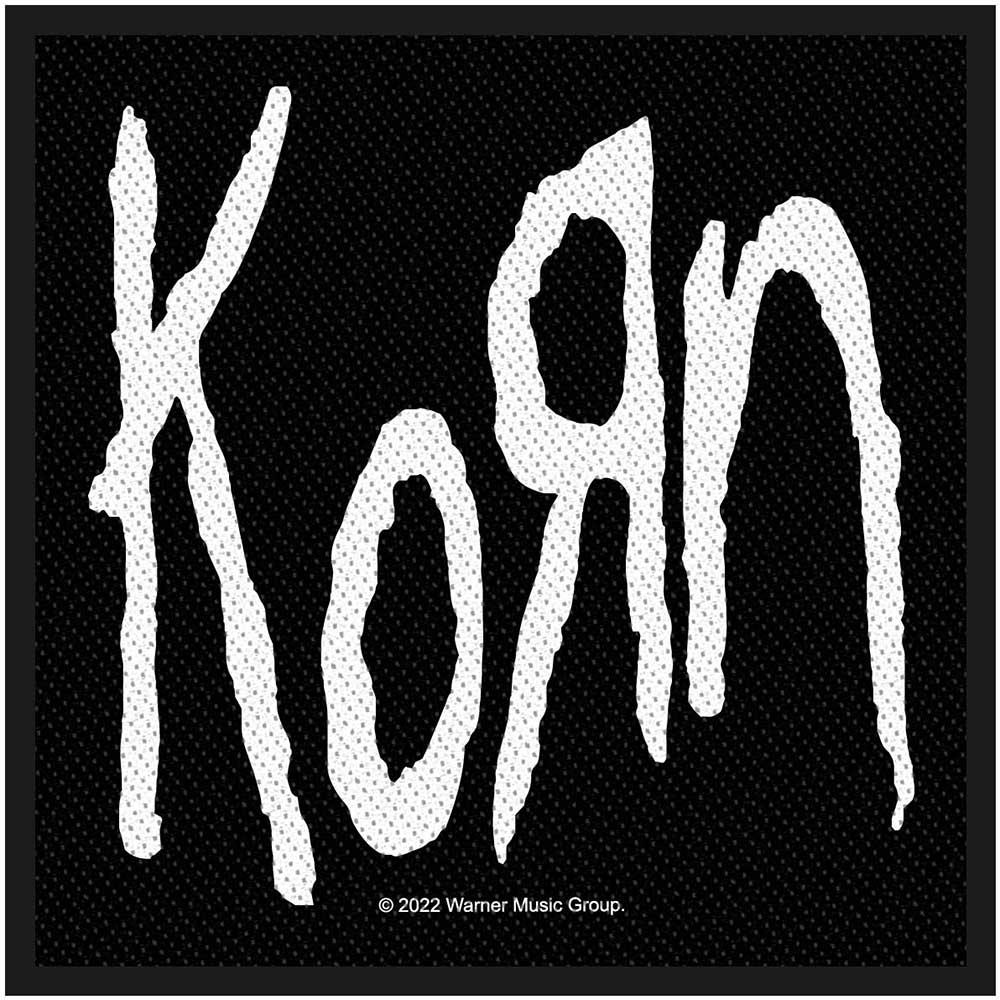 Тканая нашивка с логотипом Korn