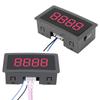 Цифровой светодиодный дисплей постоянного тока, 4 цифры 0?9999 Панельный счетчик UpDown PlusMinus Красный