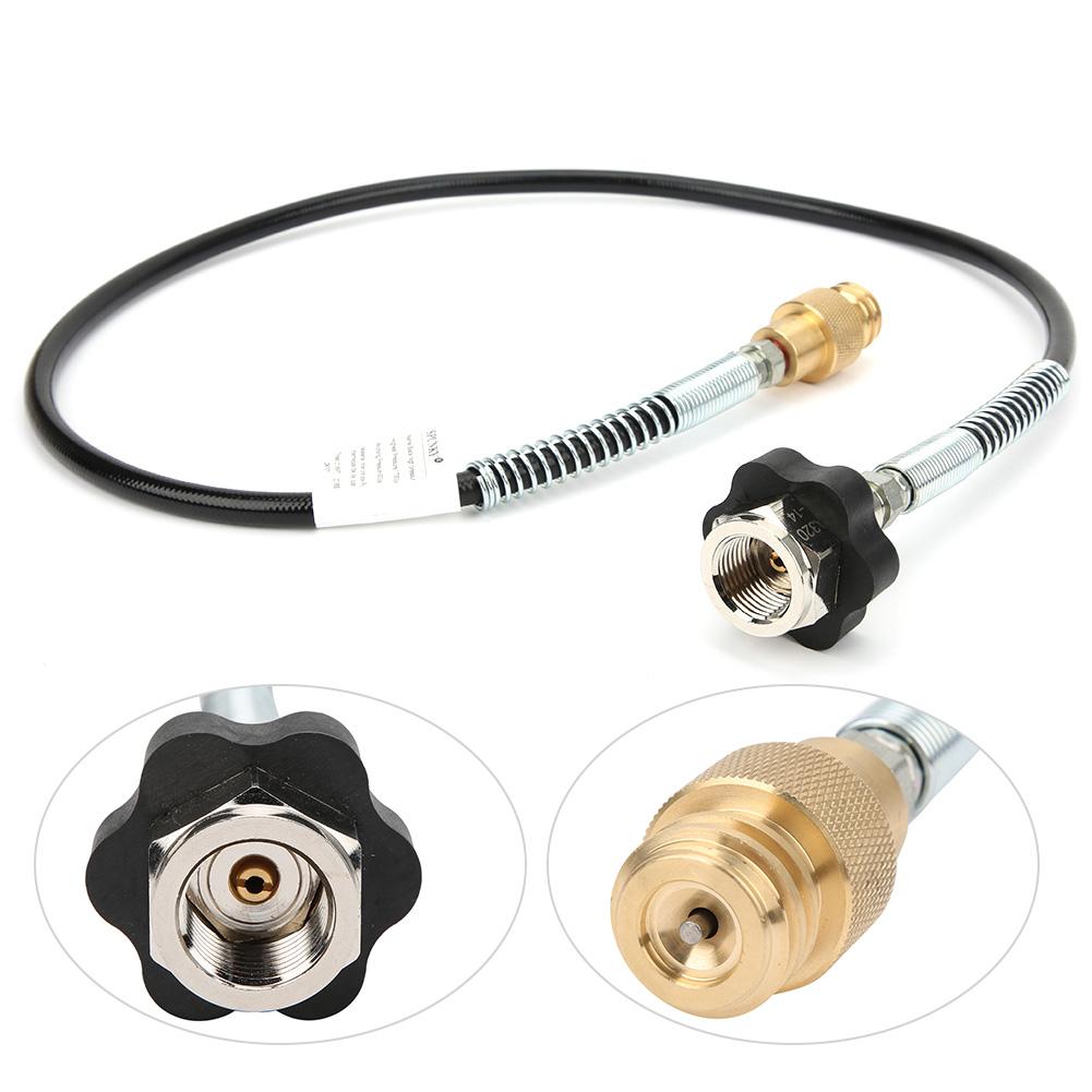 G1/2-14 Outdoor High Pressure Air Tube Soda Pipe with Thimble 1M Length