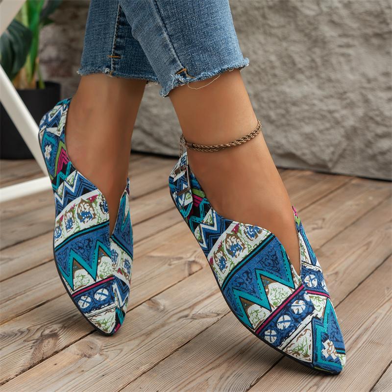 Fashion Ladies Shoes On Offer Pointed Toe Woman Shoes with Low Heels Comfortable Elegant Womens Summer Shoe 2024 European American Suits