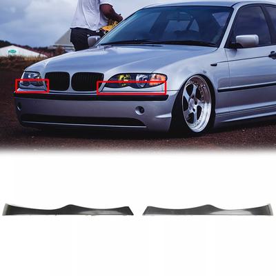 2 шт. Верхние накладки на фары для BMW E46 330i 330Xi 325i 325Xi 2002-2005