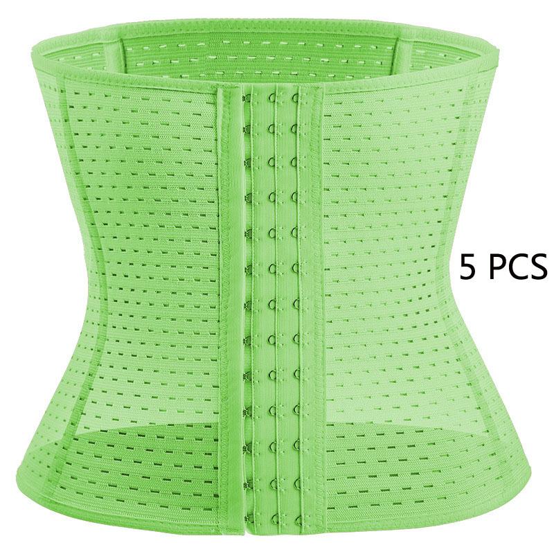 Послеродовой дышащий пояс-корсет для живота и талии, каркасная поддержка, моделирование тела, спортивный пояс, контроль живота, пояс для талии для женщин