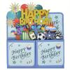 Wishing 3D Pop Up Birthday Greeting Card Colorful Flower Butterfly Mother's Day Cards  Birthday