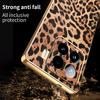 Для Xiaomi 15 Чехол с леопардовым принтом Покрытие из ПУ-кожи PC+TPU Электрооцинкованный Чехол для телефона