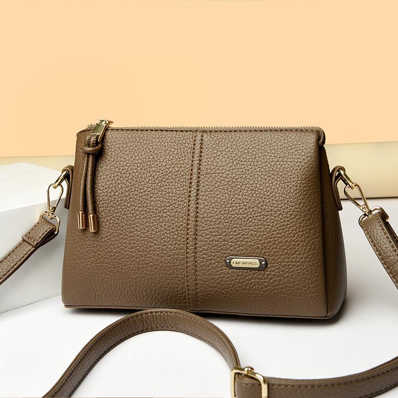 Модная и универсальная сумка под мышкой, высококлассная сумка на одно плечо для поездок на работу, маленькая квадратная сумка через плечо