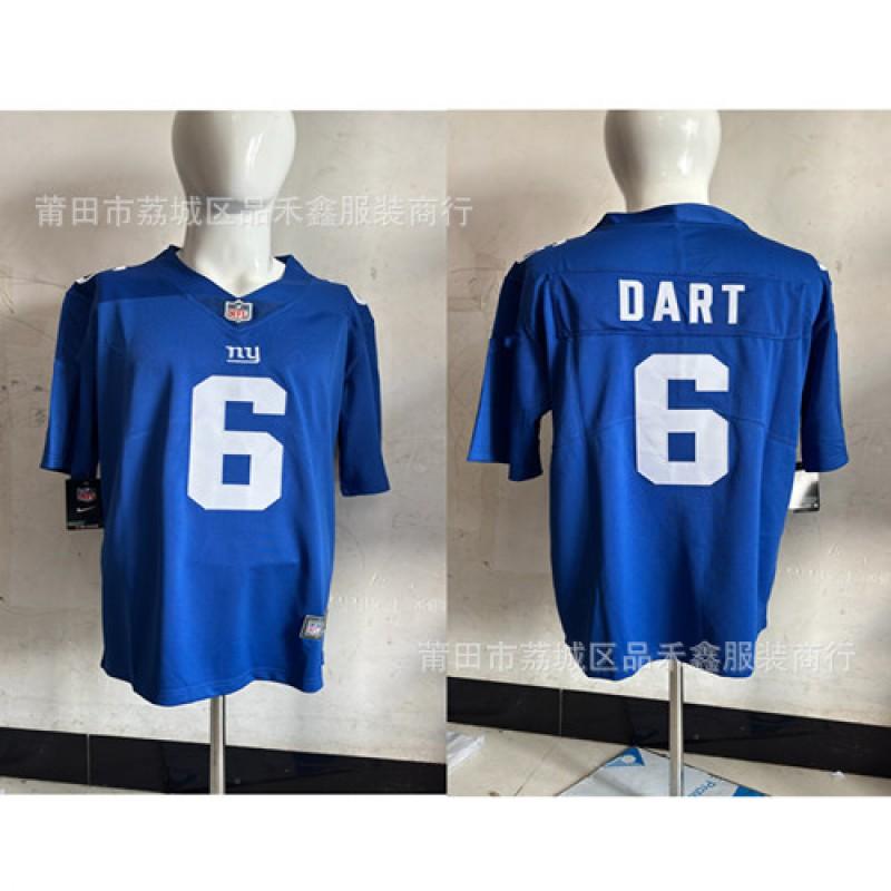 Mens New York Giants 44 Skattebo Football Jersey Cotton Embroidered Sports Fan Apparel Gym Fitness Fall