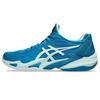 Кроссовки для тенниса COURT FF 3 1042A220 Teal [ASICS] женские, синие/белые 23.0
